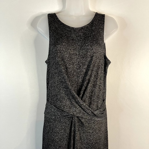 Banana Republic Sleeveless Wide Leg Jumpsuit Charcoal Gray Size Small - Picture 2 of 8